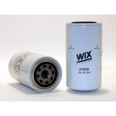 WIX FILTERS Lube Filter, 51832 51832